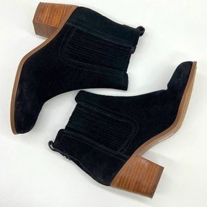Sam Edelman Suede Leather Ankle Booties